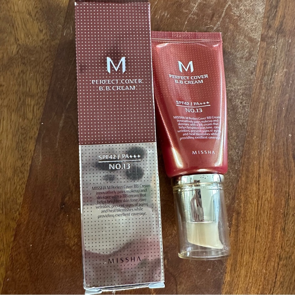 Missha Perfect coverage BB cream no. 13